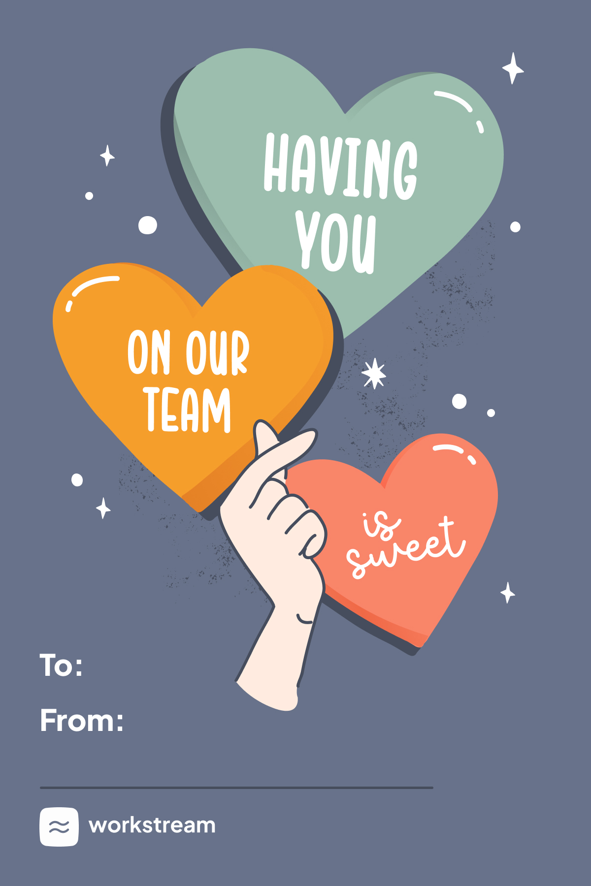 Having you on our team is sweet